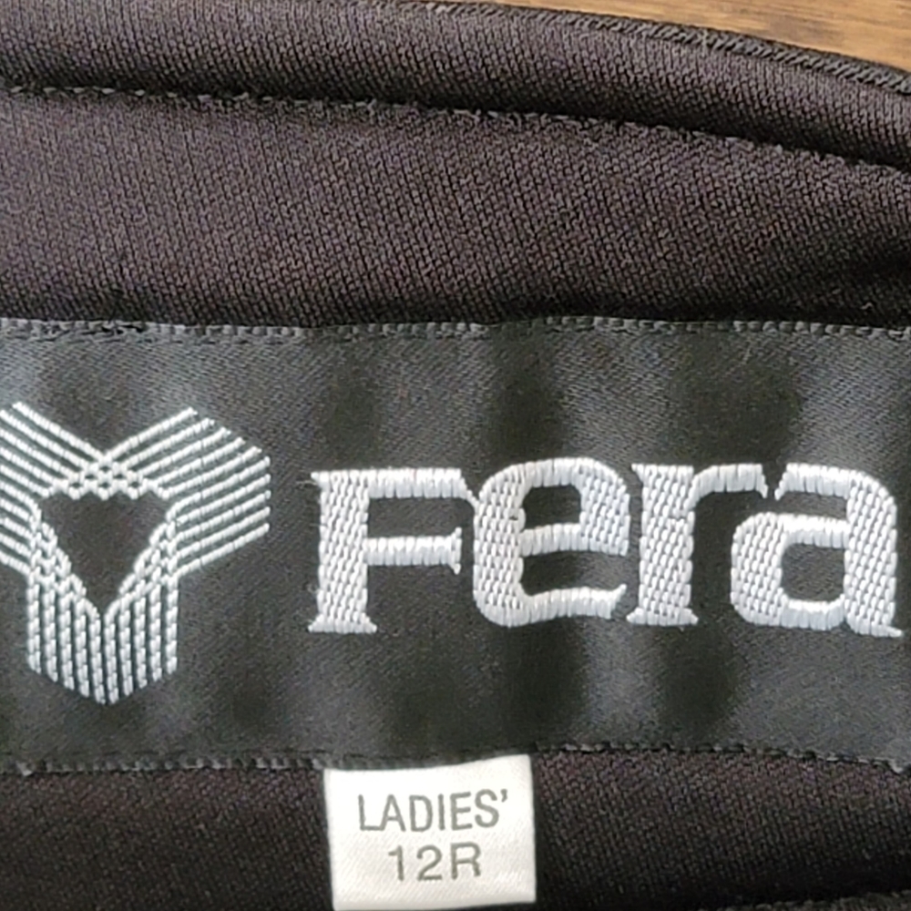 Vintage Fera Ladies' Wool Blend Ski Pants. Size 12 - Picture 4 of 7
